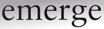 Emerge Communications, Inc. Publisher logo.